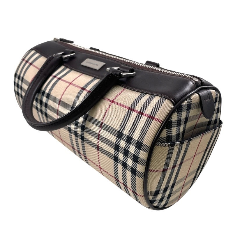 【BURBERRY】バーバリー ハンドバッグレディース ノバチェック パピヨン 筒形