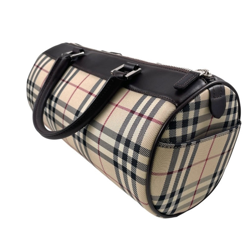 【BURBERRY】バーバリー ハンドバッグレディース ノバチェック パピヨン 筒形