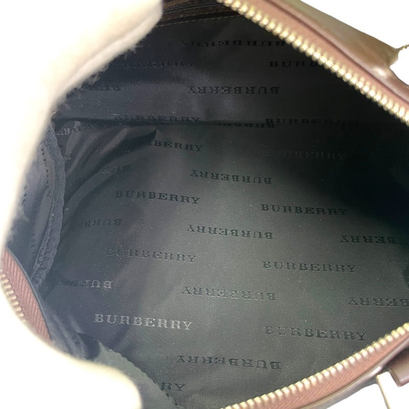 【BURBERRY】バーバリー ハンドバッグレディース ノバチェック パピヨン 筒形