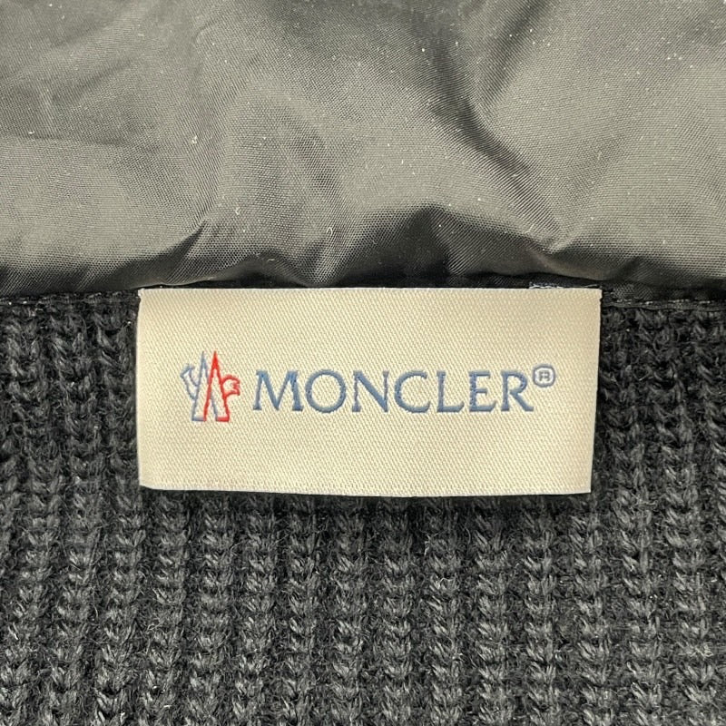 【MONCLER】モンクレール CARDIGAN TRICOT ブルゾンメンズ パーカー フード ダウン ニット切替