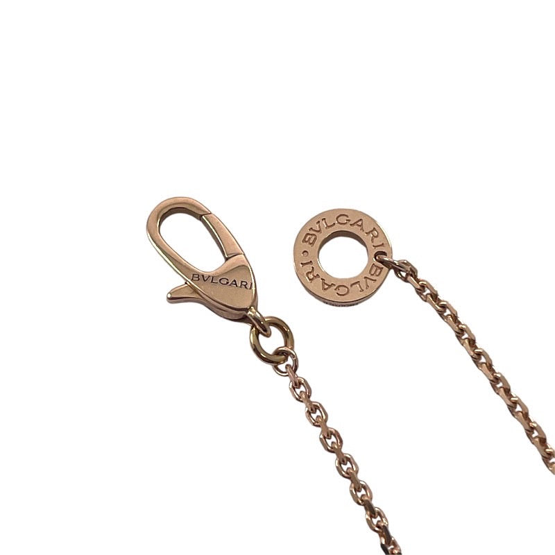 【BVLGARI】ブルガリ ディーヴァドリーム ネックレス K18ピンクゴールドレディース マラカイト ダイヤモンド ピンクゴールド 750 K18