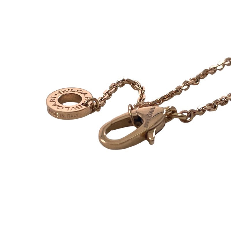 【BVLGARI】ブルガリ ディーヴァドリーム ネックレス K18ピンクゴールドレディース マラカイト ダイヤモンド ピンクゴールド 750 K18
