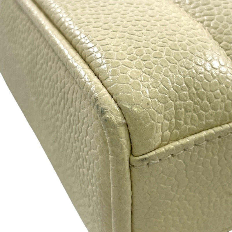 【CHANEL】シャネル マドモアゼル ショルダーバッグ レザーレディース キャビアスキン チェーン シングル ターンロック金具