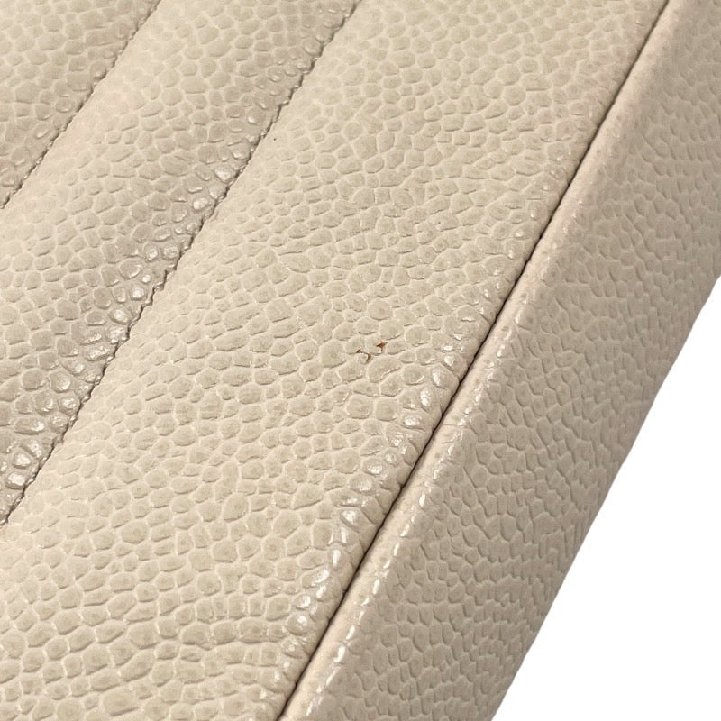 【CHANEL】シャネル マドモアゼル ショルダーバッグ レザーレディース キャビアスキン チェーン シングル ターンロック金具
