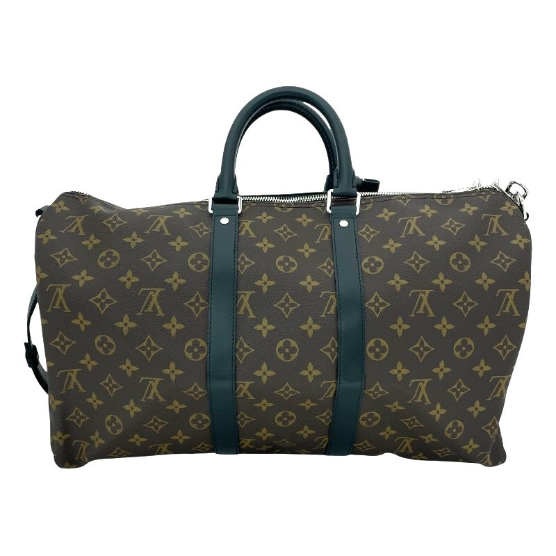 【LOUIS VUITTON】ルイ・ヴィトン キーポルバンドリエール45 M56711 ボストンバッグメンズ モノグラムマカサー ハンドバッグ ショルダーバッグ 旅行バッグ