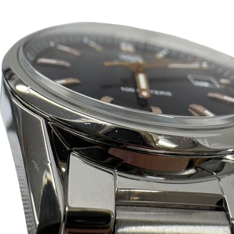 【TAG HEUER】タグホイヤー カレラ 39mm WAR1112.BA0601 腕時計 ステンレススチール メンズ デイト クォーツ ブルー 青文字盤