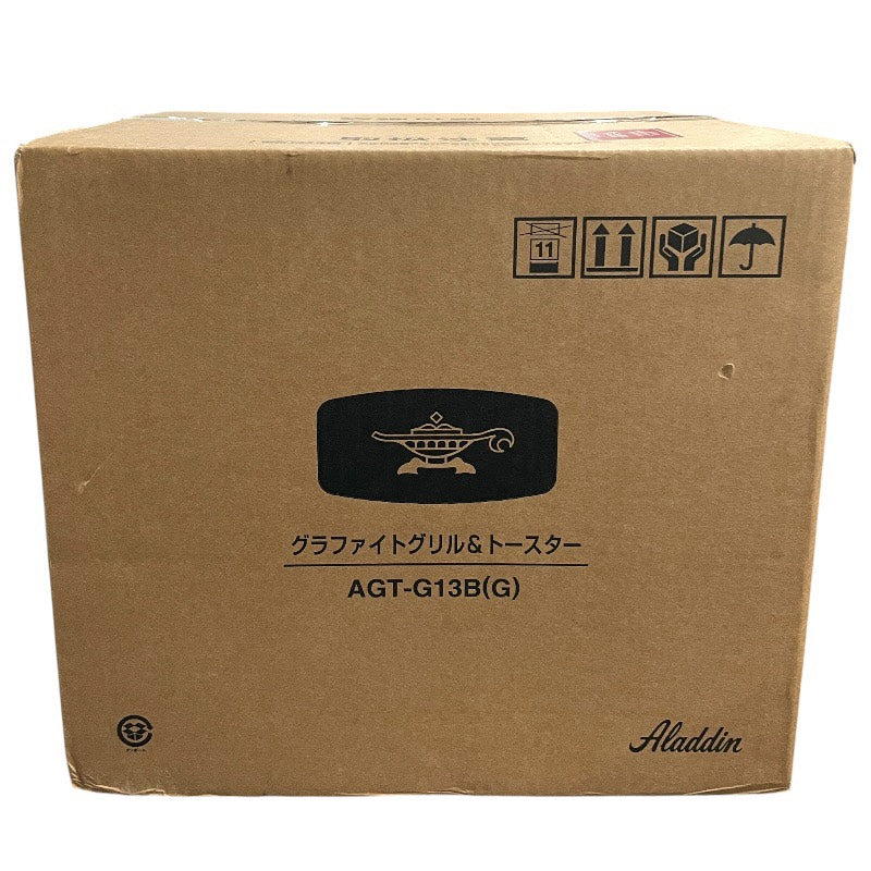 【新品】 【Aladdin】アラジン グラファイトグリル&トースター AGT-G13B(G) キッチン家電 ユニセックス 新品未使用品 4枚焼 グリーン