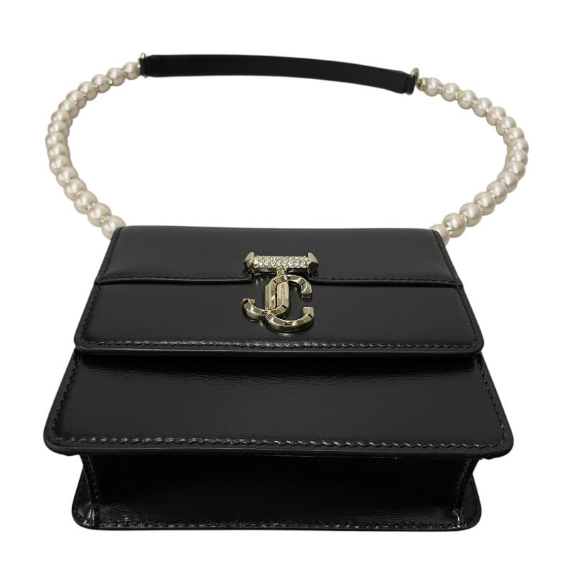【JIMMY CHOO】ジミーチュウ ヴァレンヌ VARENNE SHOULDER/XS ショルダーバッグ カーフ レディース レザー 黒 ブラック