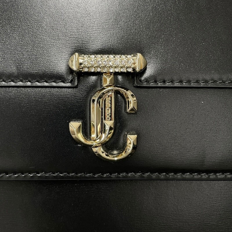 【JIMMY CHOO】ジミーチュウ ヴァレンヌ VARENNE SHOULDER/XS ショルダーバッグ カーフ レディース レザー 黒 ブラック