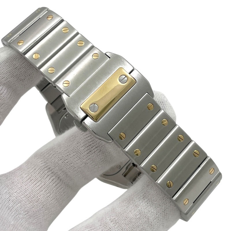 【CARTIER】カルティエ サントス100 LM W200728G 腕時計 SS/YG メンズ 自動巻き イエローゴールド オーバーホル済