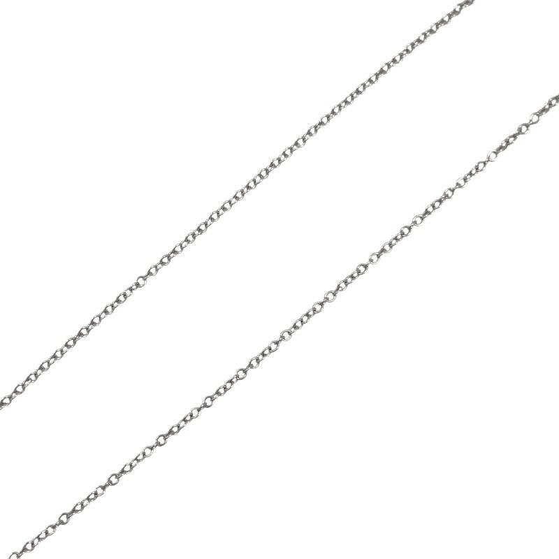 【TIFFANY&Co.】ティファニー センチメンタルハート ネックレス Pt950プラチナ レディース ダイヤモンド 3P