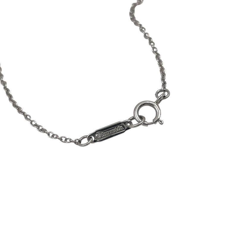 【TIFFANY&Co.】ティファニー センチメンタルハート ネックレス Pt950プラチナ レディース ダイヤモンド 3P