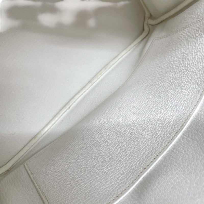 【HERMES】エルメス バーキン30 ハンドバッグ トリヨンクレマンス レディース X刻印 2016年製造 BLANC ブラン 白 ホワイト シルバー金具