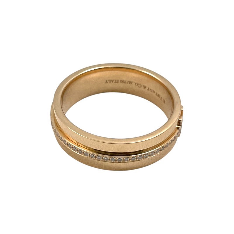 【中古】【TIFFANY&Co.】ティファニー Tトゥー リング・指輪 K18ピンクゴールド レディース