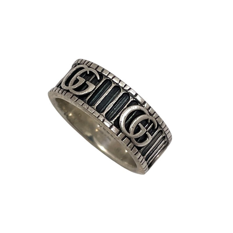 GUCCI】グッチ ダブルG 551899 リング・指輪 シルバー925 メンズ 12号