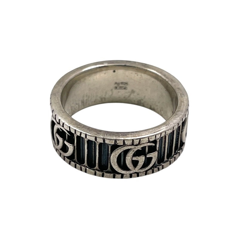 【GUCCI】グッチ ダブルG 551899 リング・指輪 シルバー925 メンズ 12号