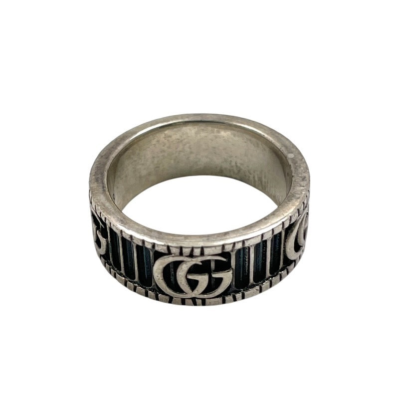 【GUCCI】グッチ ダブルG 551899 リング・指輪 シルバー925 メンズ 12号