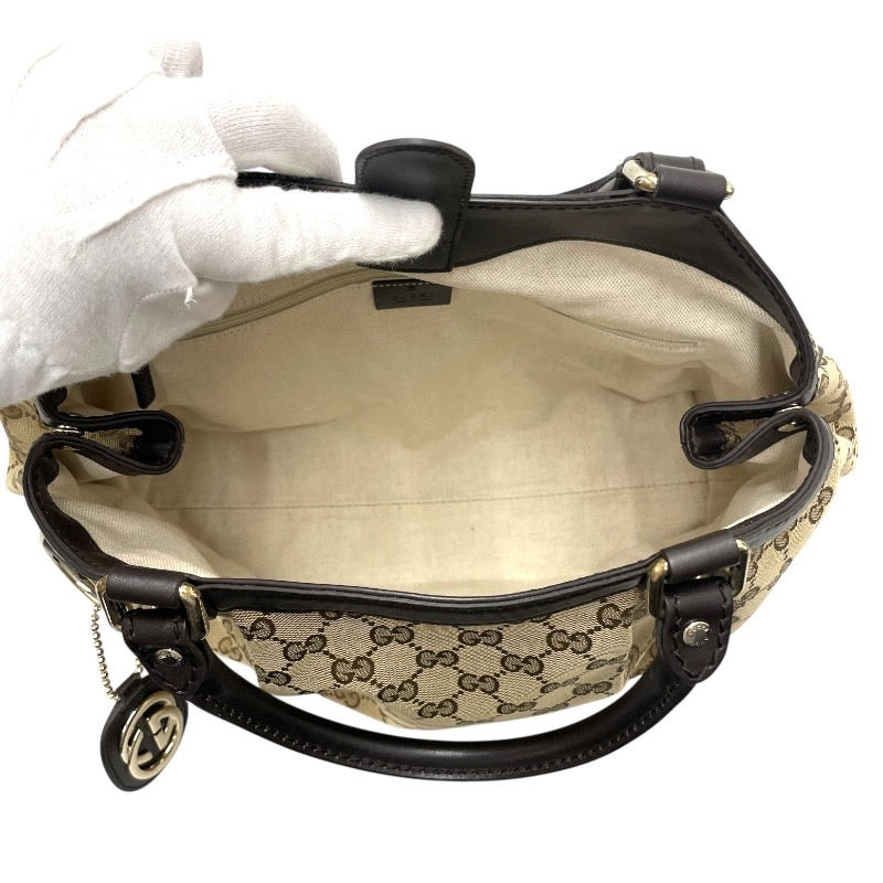 【GUCCI】グッチ スーキー 211944 トートバッグ GGキャンバス レディース ハンド ベージュ