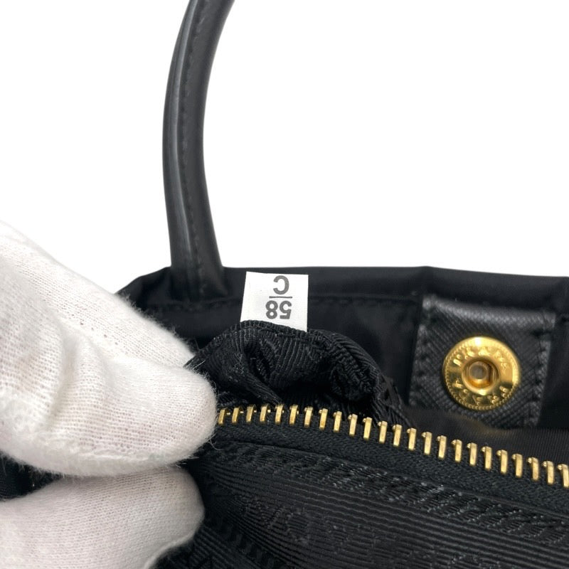 【PRADA】プラダ 2WAYバッグ BN2531 トートバッグ ナイロン レディース ブラック 黒 テスート 三角プレート ショルダー