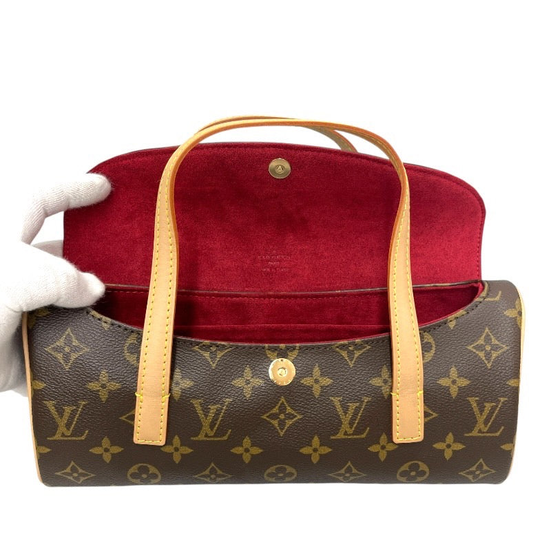 【LOUIS VUITTON】ルイ・ヴィトン ソナチネ M51902 ハンドバッグ レディース モノグラム ミニバッグ 極美品