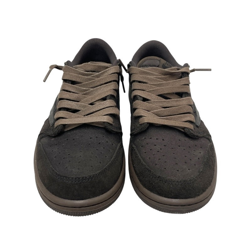 【NIKE】ナイキ エアジョーダン1 LOW OG SP DM7866-202 スニーカー メンズ トラヴィススコット 26cm ダークモカ 極美品