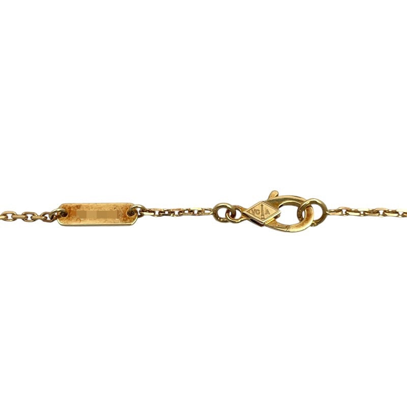 【Van Cleef & Arpels】ヴァンクリーフ&アーペル ヴィンテージアルハンブラ VCARA45800 ネックレス K18イエローゴールド レディース 750 オニキス 保証書付 ギャラ付