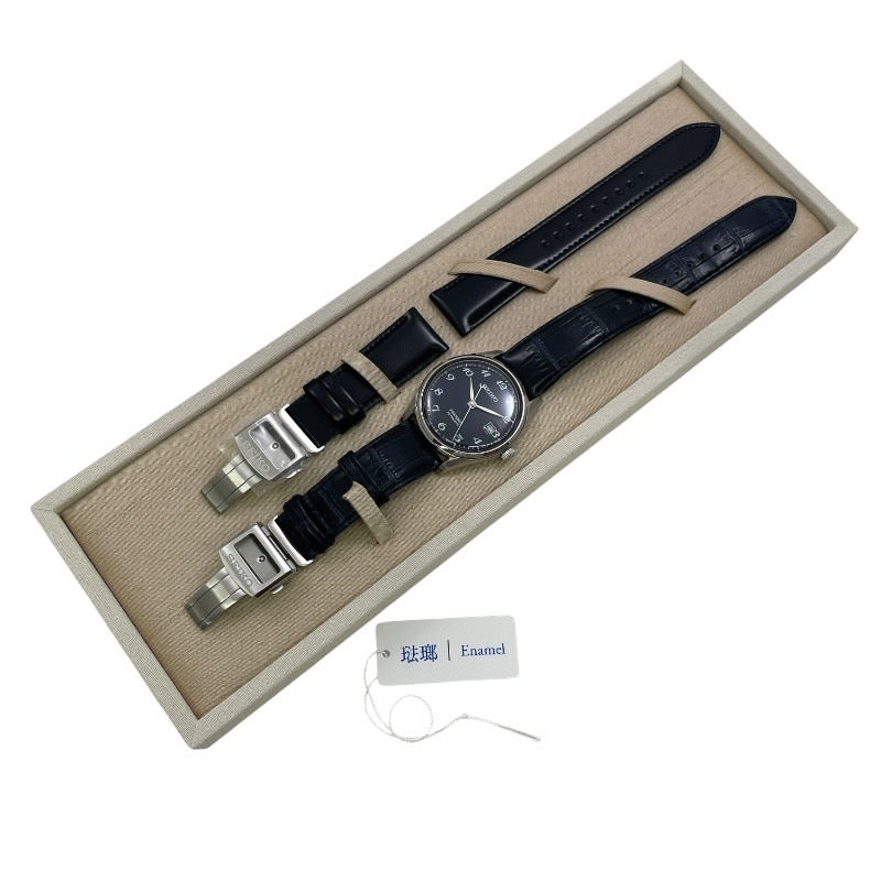 【SEIKO】セイコー プレザージュ SARA019 6L35-00B0 腕時計 ステンレススチール メンズ 自動巻き 琺瑯ダイヤル ネイビー