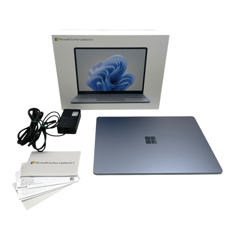 【Microsoft】マイクロソフト Surface Laptop Go3 12世代 XK1-00063 パソコン ユニセックス サーフェス Corei5 8GB 256GB アイスブルー