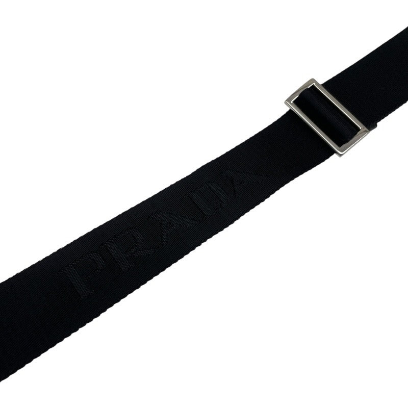 【PRADA】プラダ クロスボディ 2VD070 ショルダーバッグ ナイロン メンズ Re-Nylon サフィアーノレザー 黒 ブラック リナイロン レディース