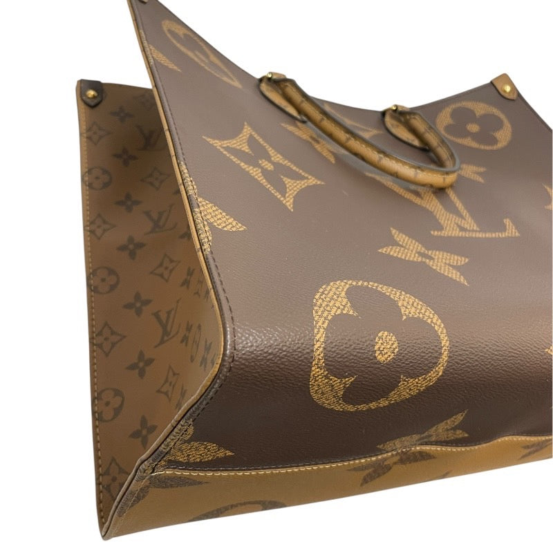 【LOUIS VUITTON】ルイ・ヴィトン オンザゴーGM M45320 トートバッグ メンズ 2WAY モノグラム ジャイアント リバース ショルダー