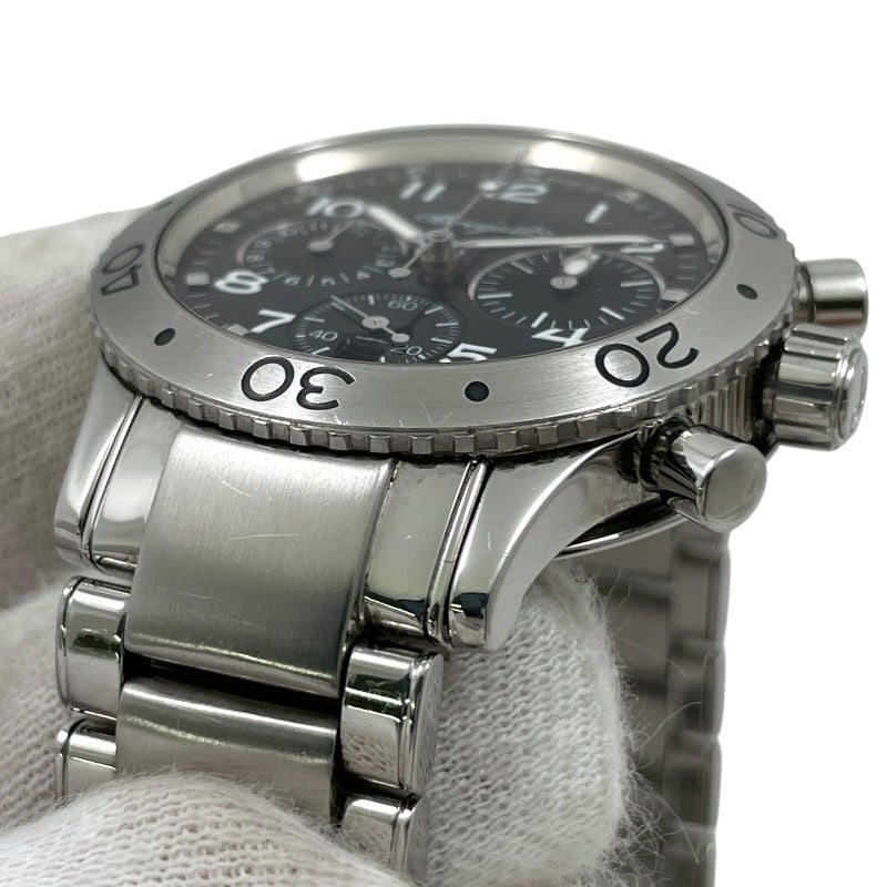 【Breguet】ブレゲ トランスアトランティック タイプXX 4820 腕時計 ステンレススチール メンズ 自動巻き クロノグラフ デイト
