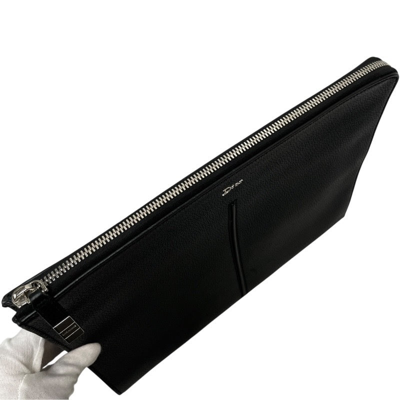 【DIOR HOMME】ディオール・オム クラッチバッグ クラッチバッグ レザー メンズ 黒 ブラック ハンド セカンド