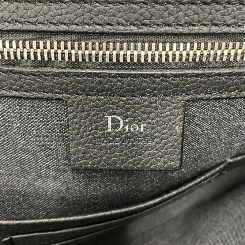 【DIOR HOMME】ディオール・オム クラッチバッグ クラッチバッグ レザー メンズ 黒 ブラック ハンド セカンド