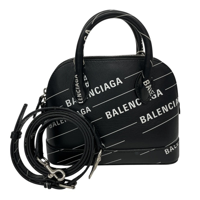 【中古】【BALENCIAGA】バレンシアガ ヴィル トップハンドル VILLE TOP HANDLE XXS 550646 ショルダーバッグ レザーレ ディース
