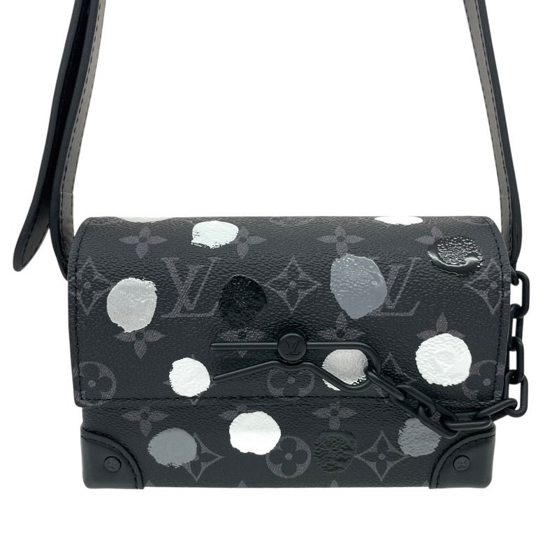 【LOUIS VUITTON】ルイ・ヴィトン スティーマー ウエアラブルウォレット M81935 ショルダーバッグ メンズ 草間彌生 モノグラム エクリプス コラボ