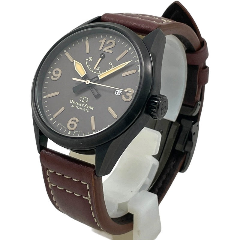 【ORIENTSTAR】オリエントスター スポーツ アウトドア RK-AU0209N 腕時計 メンズ 自動巻き パワーリザーブ 革ベルト