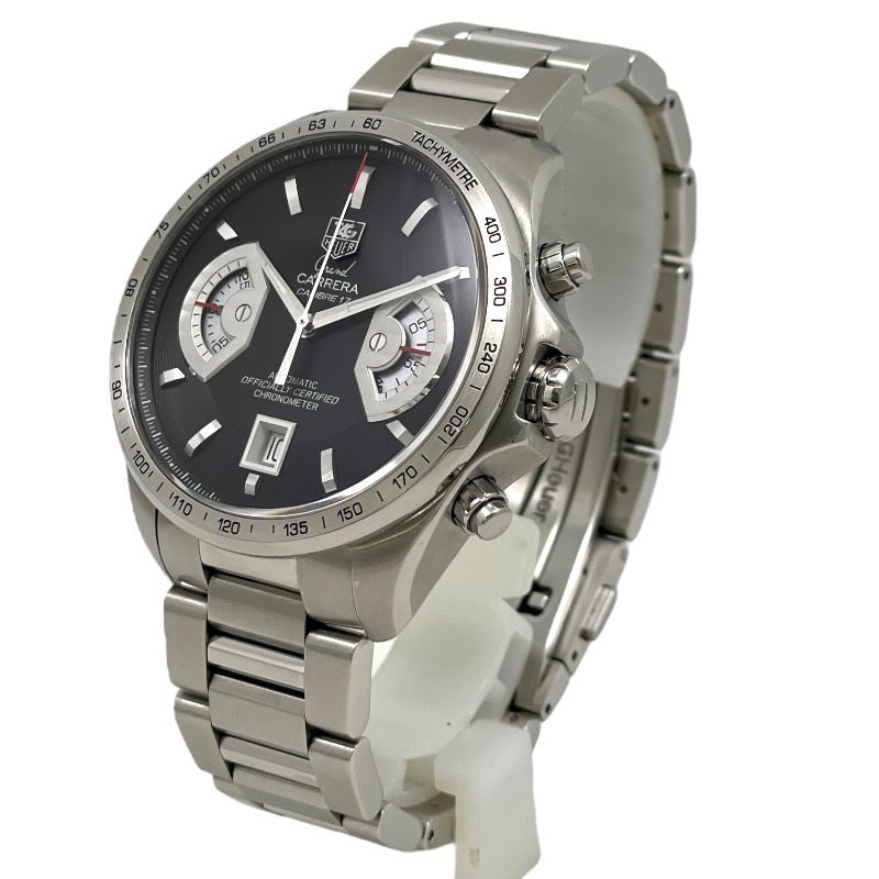 【TAG HEUER】タグホイヤー グランドカレラ CAV511A.BA0902 腕時計 ステンレススチール メンズ 自動巻き クロノグラフ キャリバー17
