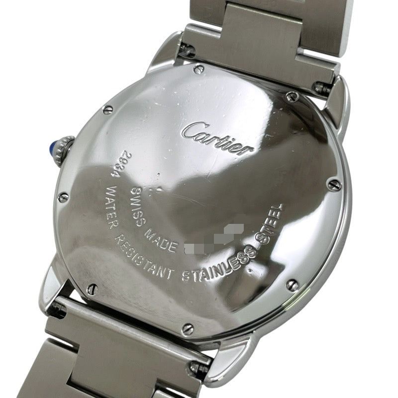 【CARTIER】カルティエ ロンドソロLM W6701005 腕時計 ステンレススチール メンズ クォーツ レディース