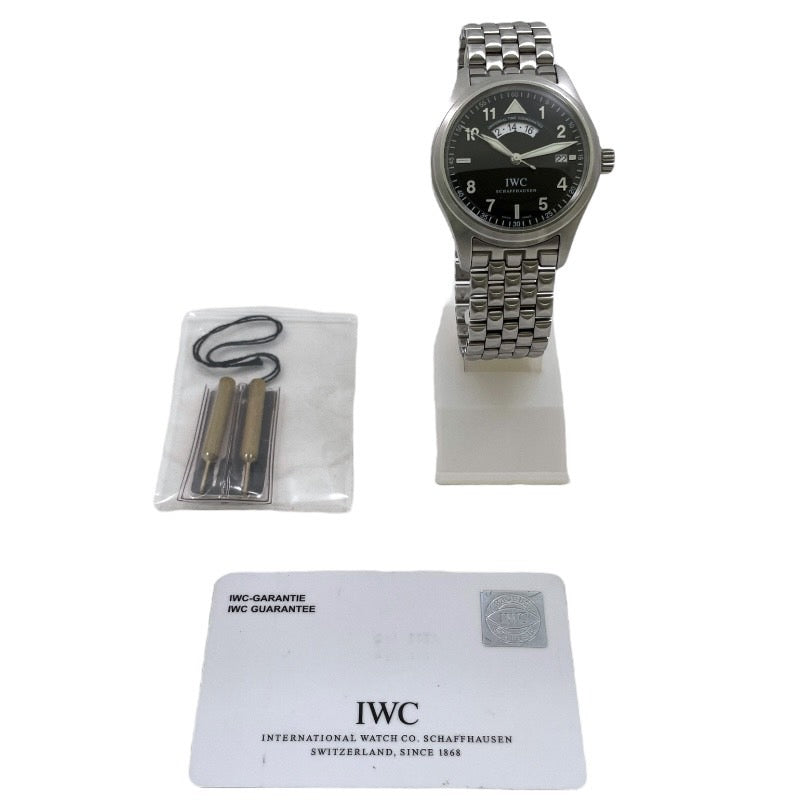 【IWC】インターナショナルウォッチカンパニー フリーガー UTC スピットファイア IW325105 腕時計 ステンレススチール メンズ 自動巻き