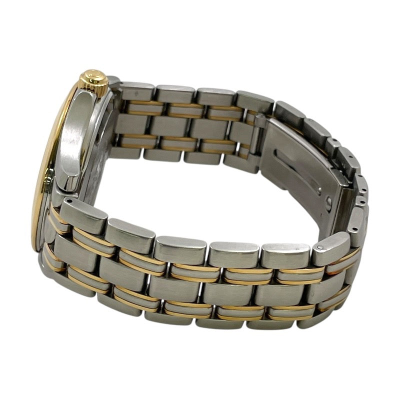 【OMEGA】オメガ シーマスター クロノメーター 2301.20 腕時計 SS/YG メンズ 自動巻き オートマティック デイト 白文字盤 ホワイト