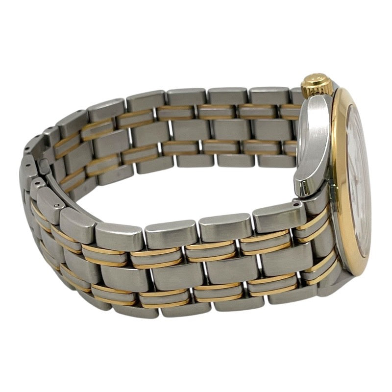 【OMEGA】オメガ シーマスター クロノメーター 2301.20 腕時計 SS/YG メンズ 自動巻き オートマティック デイト 白文字盤 ホワイト