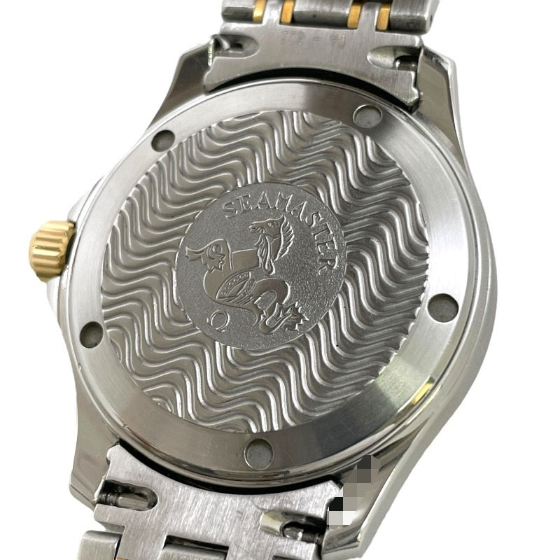 【OMEGA】オメガ シーマスター クロノメーター 2301.20 腕時計 SS/YG メンズ 自動巻き オートマティック デイト 白文字盤 ホワイト