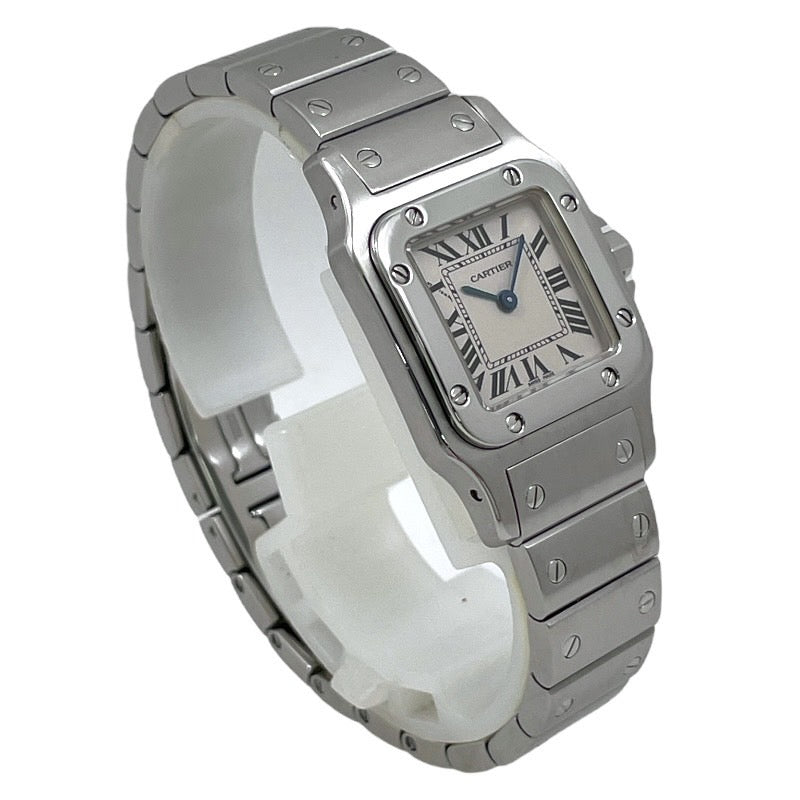【CARTIER】カルティエ サントスガルベSM W20056D6 腕時計 ステンレススチール レディース クォーツ