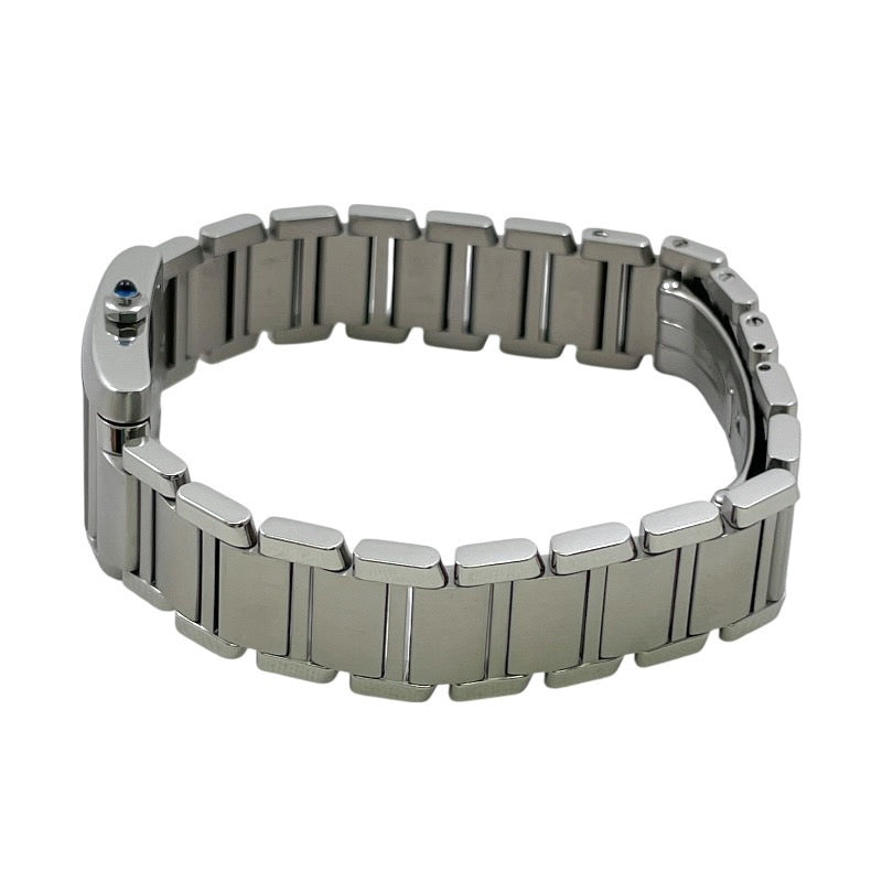 【CARTIER】カルティエ タンクフランセーズSM W51008Q3 腕時計 ステンレススチール レディース クォーツ