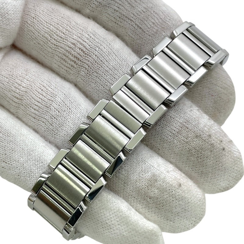 【CARTIER】カルティエ タンクフランセーズSM W51008Q3 腕時計 ステンレススチール レディース クォーツ