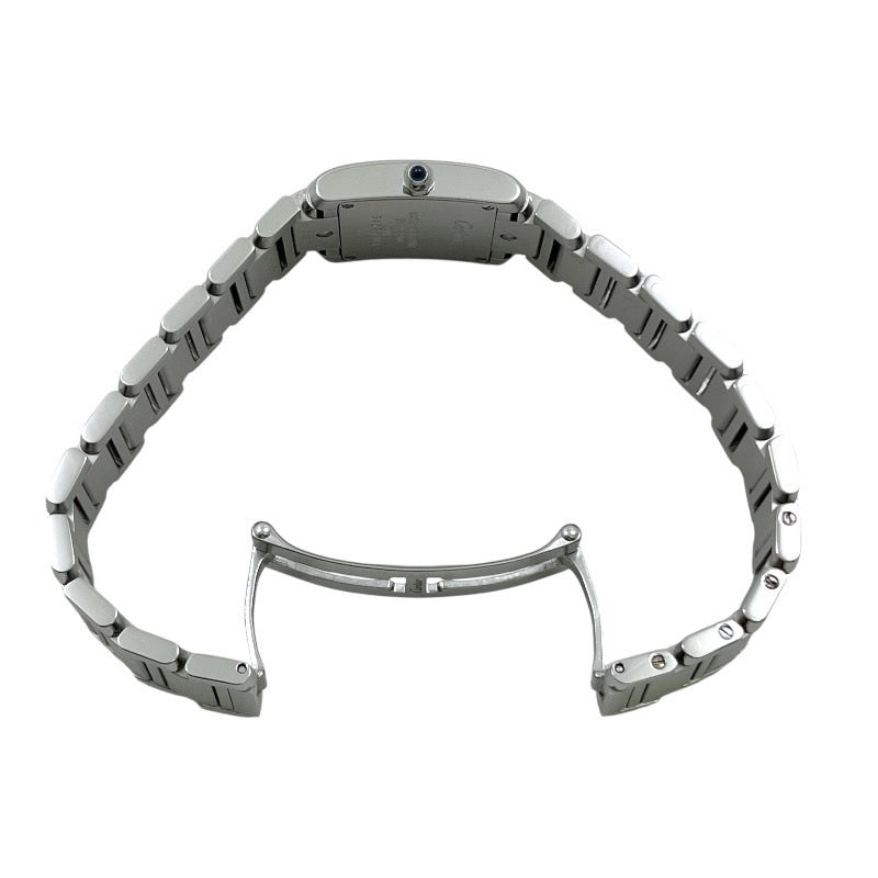 【CARTIER】カルティエ タンクフランセーズSM W51008Q3 腕時計 ステンレススチール レディース クォーツ