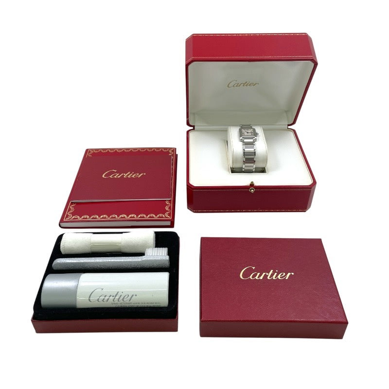 【CARTIER】カルティエ タンクフランセーズSM W51008Q3 腕時計 ステンレススチール レディース クォーツ