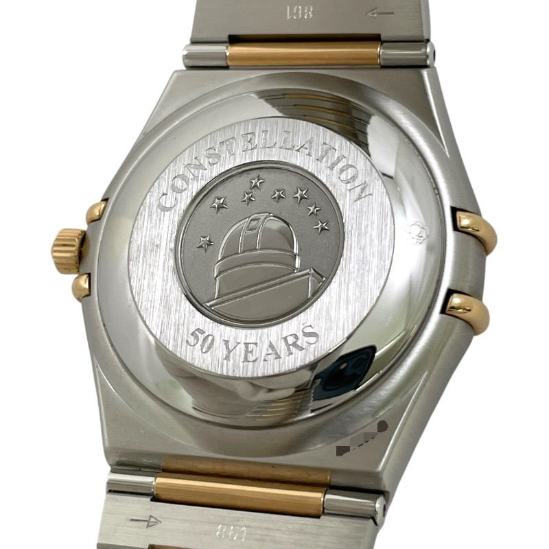【OMEGA】オメガ コンステレーション 50周年 1304.35 腕時計 SS/YG メンズ 自動巻き クロノメーター 11Pダイヤモンド