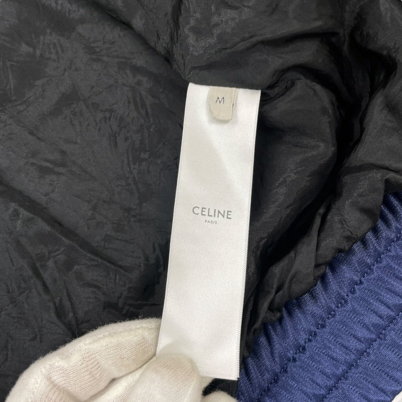 【CELINE】セリーヌ トラックジャケット 2Y98E859W.07OW その他アウター メンズ サイズM ネイビー 紺 ジャージ