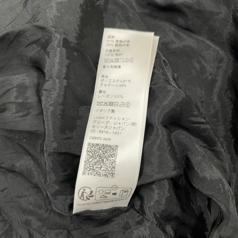 【CELINE】セリーヌ トラックジャケット 2Y98E859W.07OW その他アウター メンズ サイズM ネイビー 紺 ジャージ